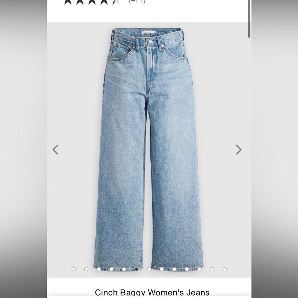 Cinch Baggy High Rise Levis